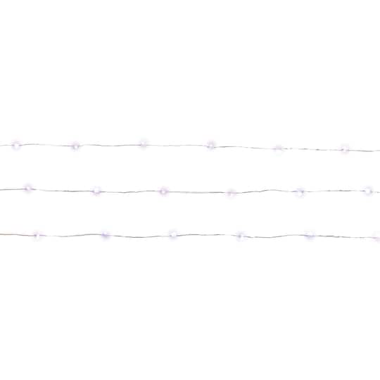 12 Pack: Apothecary & Company™ 10ft. Purple LED Decorative String Lights